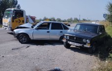 Kürdəmirdə zəncirvari ağır qəza: Xəsarət alanlar var - FOTO