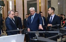 Ceyhun Bayramov Kiyevdə Ukrayna istehsalı olan PUA-larla tanış oldu - FOTO