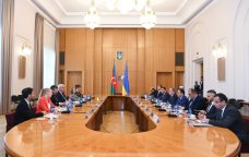 Kiyevdə Azərbaycan və Ukrayna XİN başçıları arasında geniş tərkibdə görüş &ndash; FOTO