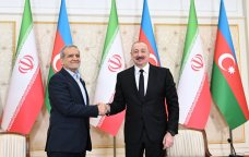 İlham Əliyev Pezeşkiana təşəkkür etdi &ndash; FOTO