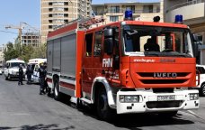 FHN əməliyyat görüntülərini yaydı: 685 yanğına çıxış, 6 qəza, partlayış... &ndash; VİDEO