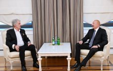 İlham Əliyev Ukraynanın sabiq Prezidenti ilə görüşdü &ndash; FOTO