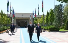 Daşkənddə İlham Əliyevin rəsmi qarşılanma mərasimi - FOTO/VİDEO