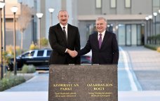 Prezidentlər &ldquo;Azərbaycan&rdquo; parkının təməlini qoydu - FOTO