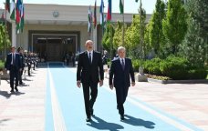 Prezident İlham Əliyevin Özbəkistana səfərindən VİDEOÇARX