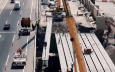 Bakı-Qazax yolunda yeni KÖRPÜ TİKİLİR