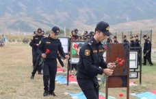 Xocalıda Şəhidlər xiyabanı ziyarət olundu - FOTO