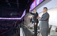 Prezident cüdo üzrə dünya çempionatının açılışında - YENİLƏNİB