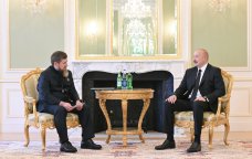 İlham Əliyev Ramzan Kadırovu qəbul etdi &ndash; FOTO/VİDEO