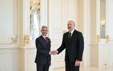 İlham Əliyev Hindistanın xarici işlər nazirini qəbul etdi &ndash; FOTO