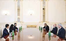 İlham Əliyev Dünya Turizm Təşkilatının Baş katibini qəbul etdi - FOTO
