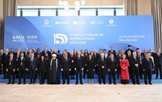 İlham Əliyev VII Ümumdünya Mədəniyyətlərarası Dialoq Forumunun açılışında – FOTO/VİDEO