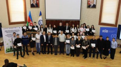 “Tuqay meşələrinin karbontutma potensialının qiymətləndirilməsi, meşə ekosisteminin bərpası” layihəsi çərçivəsində təlim təşkil olunub – FOTO