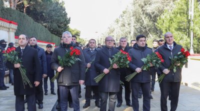 ANAMA nümayəndələri Şəhidlər xiyabanını ziyarət etdilər - FOTO