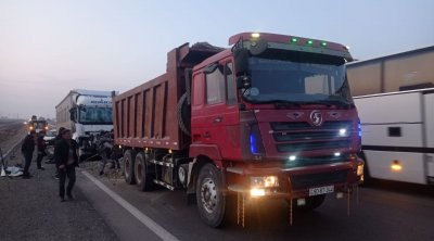 Bakı-Qazax yolunda AĞIR QƏZA: Türkiyə vətəndaşı xəsarət aldı - FOTO/VİDEO