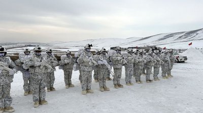 MN: Taktiki hava desantı qrupları dağlıq ərazidə döyüş tətbiqi üzrə tapşırıqları icra ediblər - FOTO