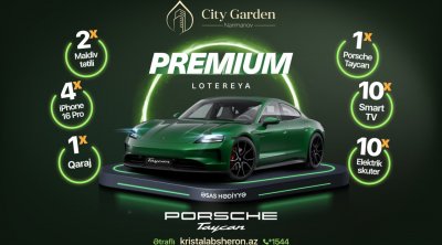 “City Garden Narimanov”da Premium uduşlu lotereya kampaniyası başladı - Kristal Abşeron!