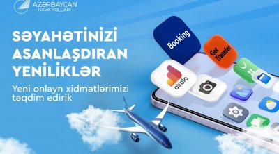 AZAL sərnişinlərin rahatlığını artırmaq üçün yeni onlayn xidmətlər təqdim edir