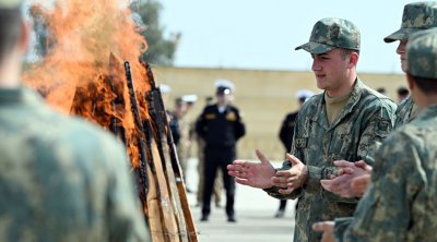 Ordumuzda Novruz bayramı münasibətilə silsilə tədbirlər keçirildi - FOTO