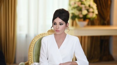 Mixail Şvıdkoy Mehriban Əliyevanı təbrik etdi