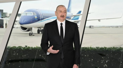 Prezident təyyarəmizin Rusiya tərəfindən vurulmasından DANIŞDI: “Atəş açılmamalı idi”