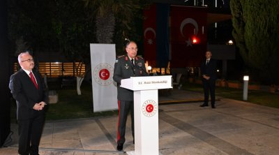 Bakıda Türkiyənin Zəfər bayramı və Silahlı Qüvvələr Günü qeyd edildi - FOTO/VİDEO