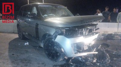 Xaçmazda AĞIR QƏZA –"Range Rover"in sürücüsü həyatını itirdi