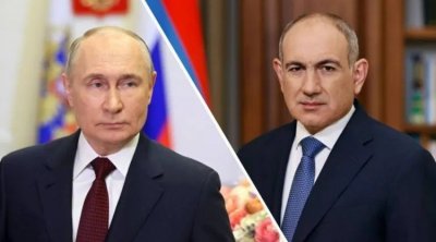 Putin Çində Paşinyanla söhbət etdi - VİDEO