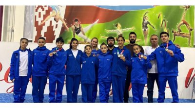 Gimnastlarımız beynəlxalq turnirdə 7 medal qazandılar