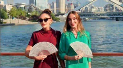 Arzu Əliyeva Tiencin şəhərindən paylaşım etdi – FOTO