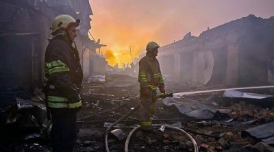 Rusiya Ukraynanın bu şəhərinə zərbə endirdi – FOTO