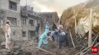 Əfqanıstanda zəlzələdə ölənlərin sayı 1,1 min nəfəri keçdi - VİDEO