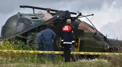 Türkiyədə helikopter qəzaya uğradı - Pilot HƏLAK OLDU