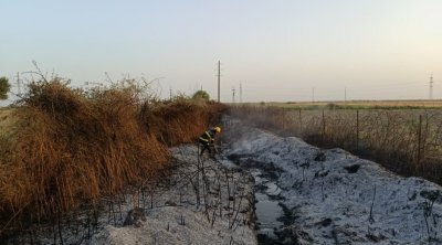 Ağsuda 74 yaşlı kişi yanğın törətdi – FOTO