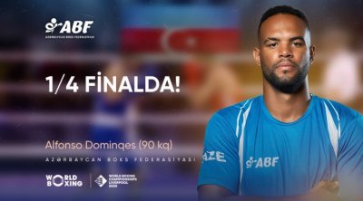 Boksçumuz dünya çempionatında ¼ finala YÜKSƏLDİ