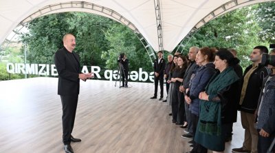 Prezident: Heç bir xarici qüvvə bizim iradəmizə təsir edə bilmədi