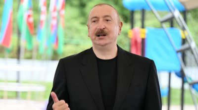 İlham Əliyev: “Bu gün haqlı olduğumuzu bir daha burada sübut edirik”