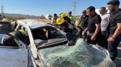 Culfa-Ordubad yolunda maşın aşdı - Sürücü köməksiz qaldı