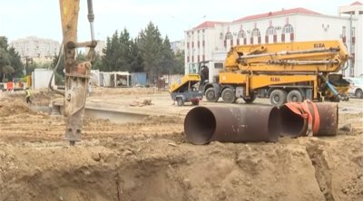 “Şəki” restoranının yerində tunelin inşası nə vaxt başa çatacaq? – VİDEO