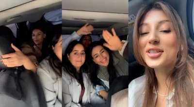 Bakıda bloqerlərin təhlükəli yol macərası - DİN tədbir gördü - VİDEO