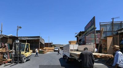 Bakının məşhur bazarında söküntü işləri BAŞLADI - VİDEO