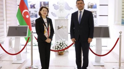 Medianın İnkişafı Agentliyində Beynəlxalq Türk Mədəniyyəti və İrsi Fondunun prezidenti ilə görüş keçirildi