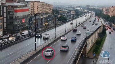 Babək prospektindəki dəhşətli qəzanın ANBAAN VİDEOSU