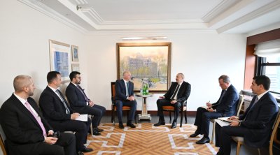 İlham Əliyevin Nyu-Yorkda Bolqarıstanın Baş naziri ilə görüşü oldu - FOTO
