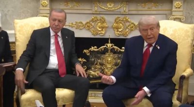 Tramp: "Ərdoğan dünya liderləri arasında hörmət qazanıb" - VİDEO