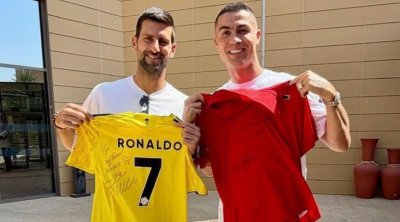 Ronaldo ilə Cokoviç bir-birilərinə forma HƏDİYYƏ ETDİ