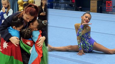 Gimnastımız “Silk Crown” Beynəlxalq Ritmik Gimnastika Turnirində qalib oldu – VİDEO