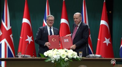 Türkiyə Britaniya ilə 20 ədəd qırıcı tədarükünə dair müqavilə imzaladı - VİDEO