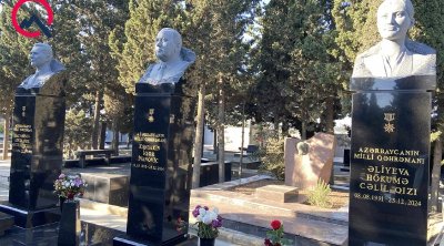 Təyyarə qəzasında həlak olan ekipaj üzvlərinin büstü qoyuldu – FOTO/VİDEO