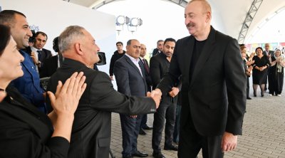 Zəngilanın Məmmədbəyli və Ağalı kəndlərinin sakinlərinə mənzillərin açarları təqdim edildi - FOTO